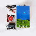 Livestock alarm host unit for high voltage pulse electric fence system used in pasture security