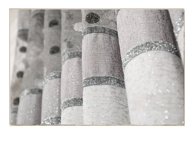 Single blackout curtain panel showing hook, Korean hook, and ring hanging style options.