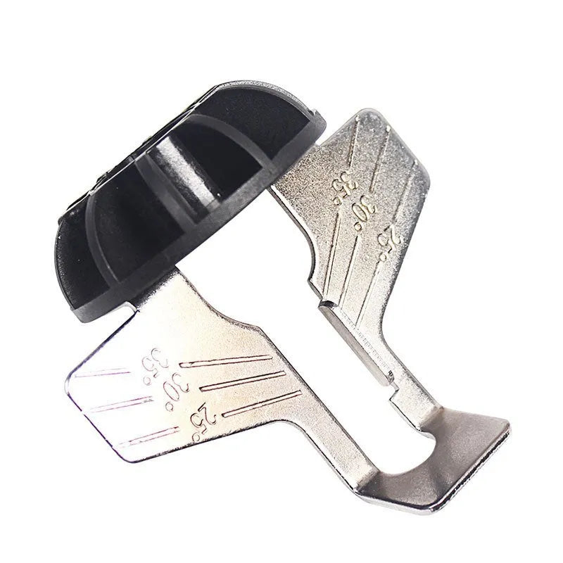 Silver-colour electric chain grinder accessories with metal construction for band saw blade sharpening