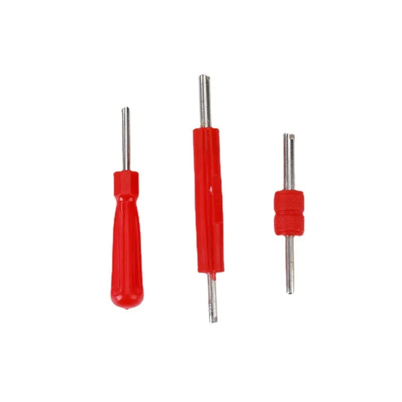 Single-head aluminium alloy twist valve wrench with chrome-plated finish