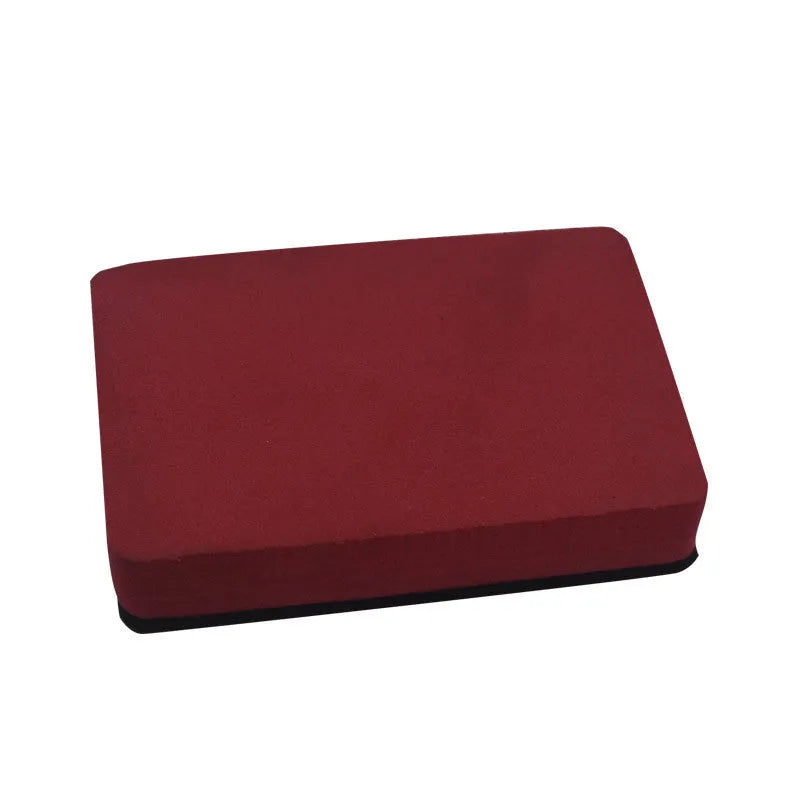Car wash sponge magic clay rub in EVA material, 8.5x5.5x2cm, red colour option