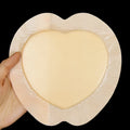 Large skin-coloured silicone gel foam bedsore dressing for pressure ulcer prevention