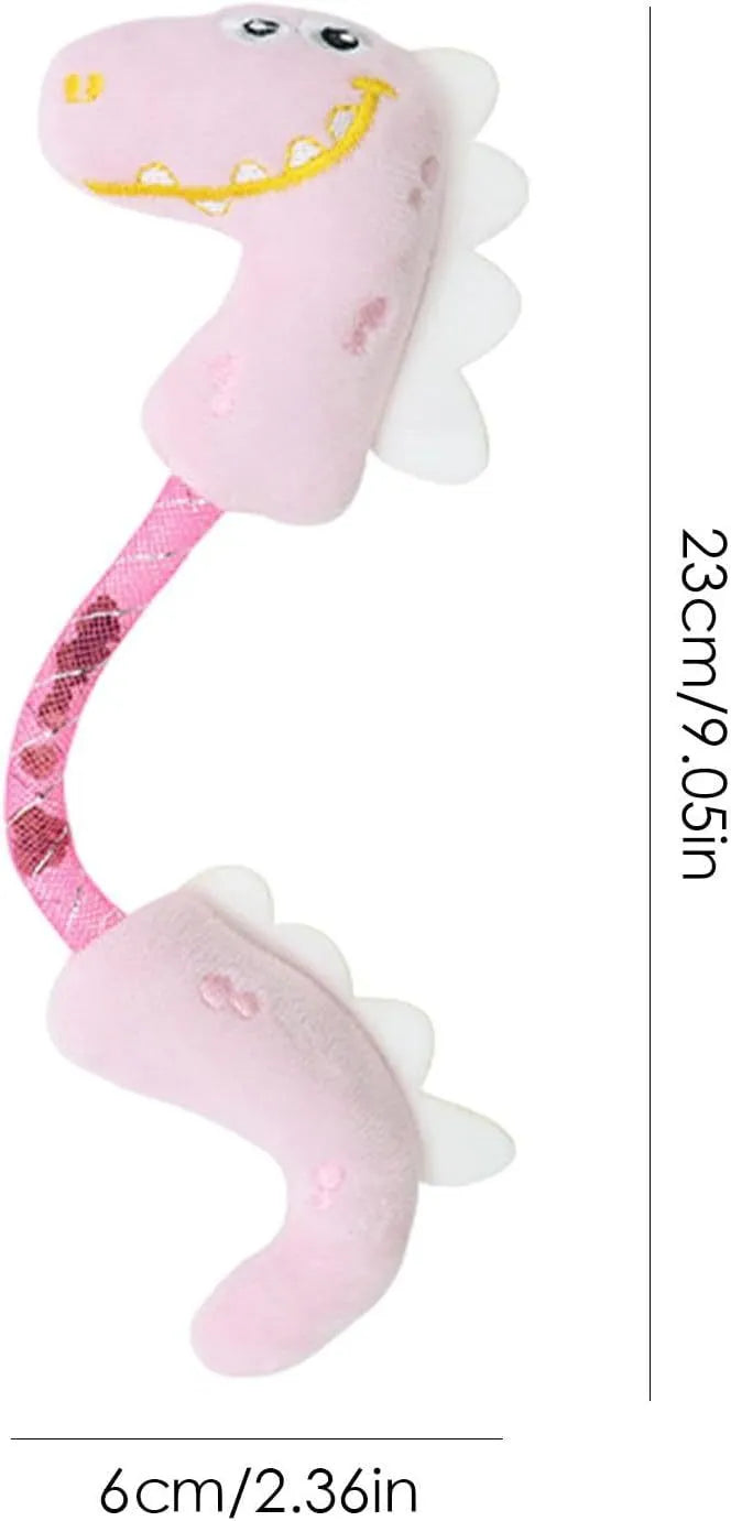 Four cat toys including rope, spring, kicker and plush types for indoor feline entertainment