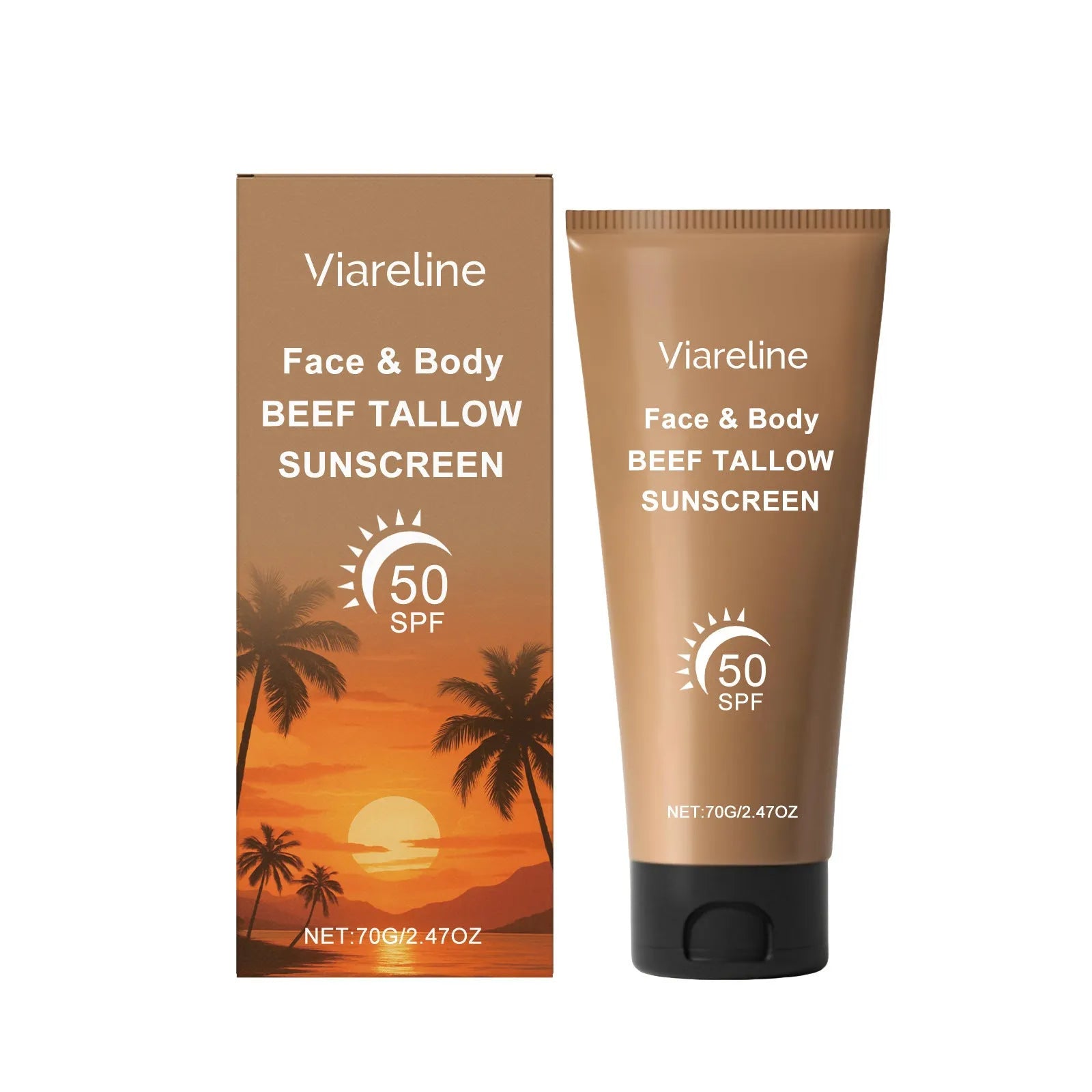 Not oily moisturizing refreshing isolation protective cream 70g jar with collagen and coffee extract