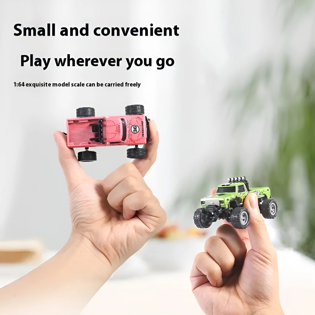 Alloy four-wheel drive electric rock crawler toy with remote control for girls aged 0-3 years in pink