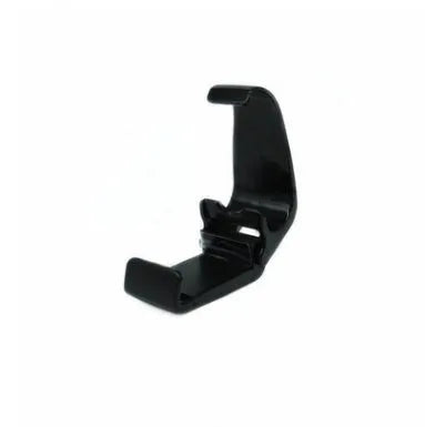 Upgraded black X3 Bluetooth wireless game controller for Android phones with attached phone clip.