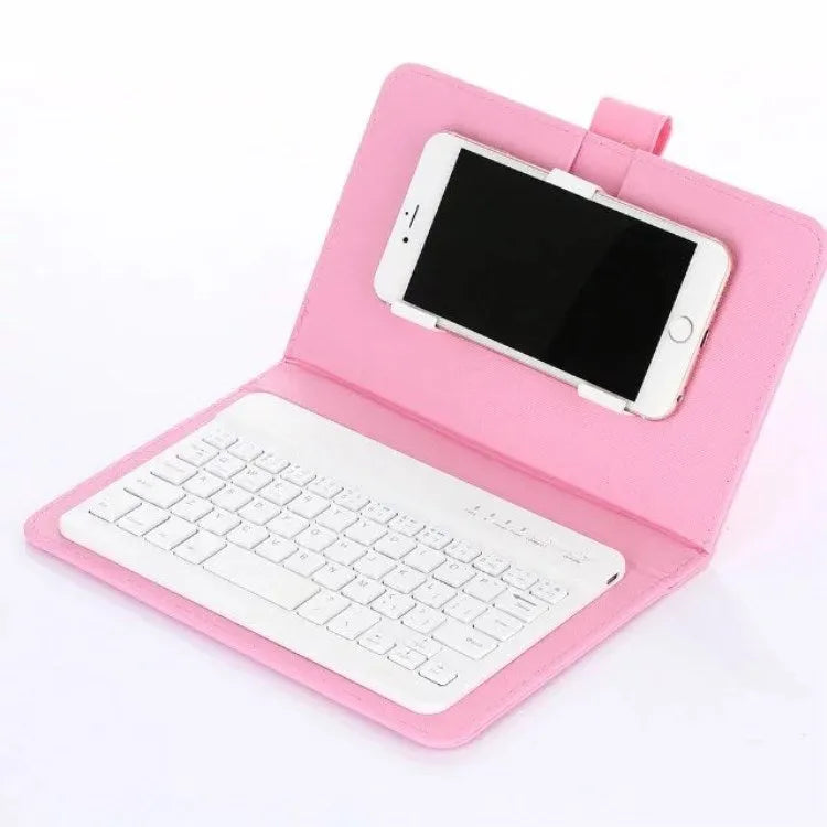 Bluetooth wireless keyboard and protective case set for tablets and mobile phones in multiple colour options