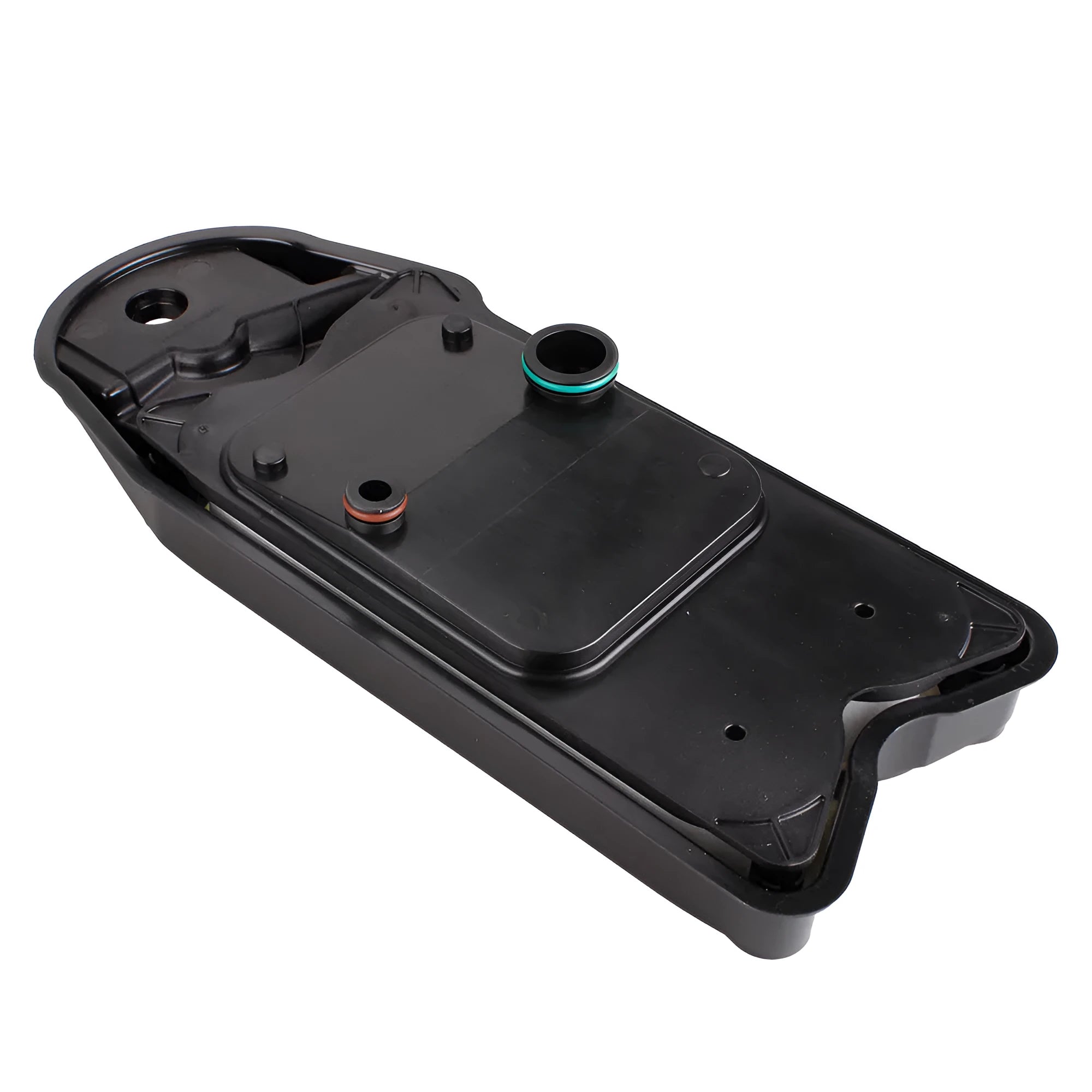 Black automotive ventilation filter for Ram trucks with Cummins diesel engines