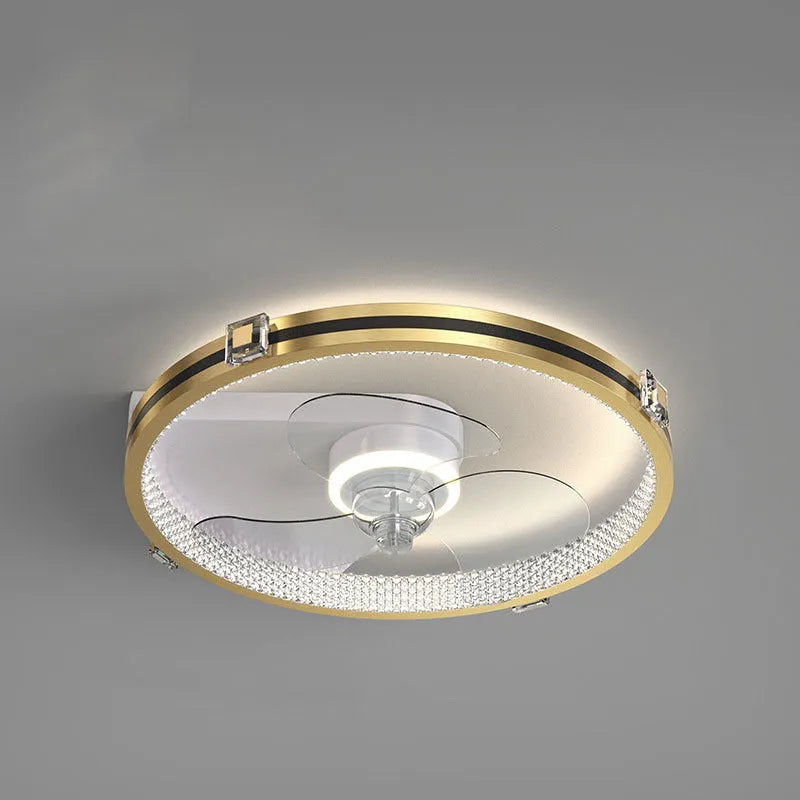 Simple modern Nordic-style white ceiling light with LED bulbs, designed for a child's bedroom.