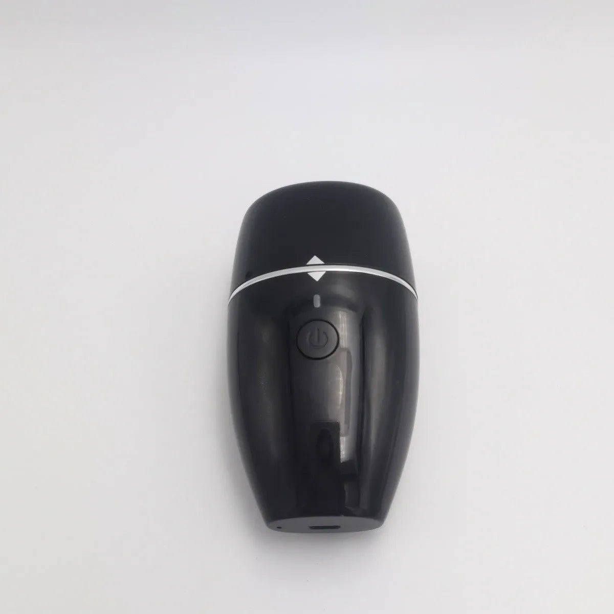 Black electric silicone lip plumper device with USB charging cable