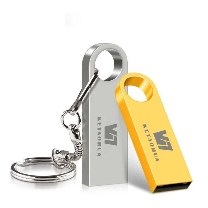 Metal car-shaped USB flash drive showing compact dimensions and multiple colour options