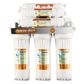 White plastic water purifier replacement filter element for household drinking water systems