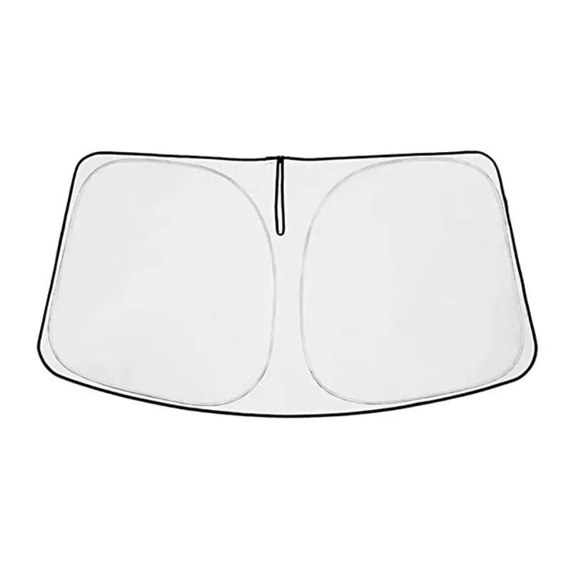 Silver tape car windshield sunshade cover for NOAH XOVY 90 series vehicle.