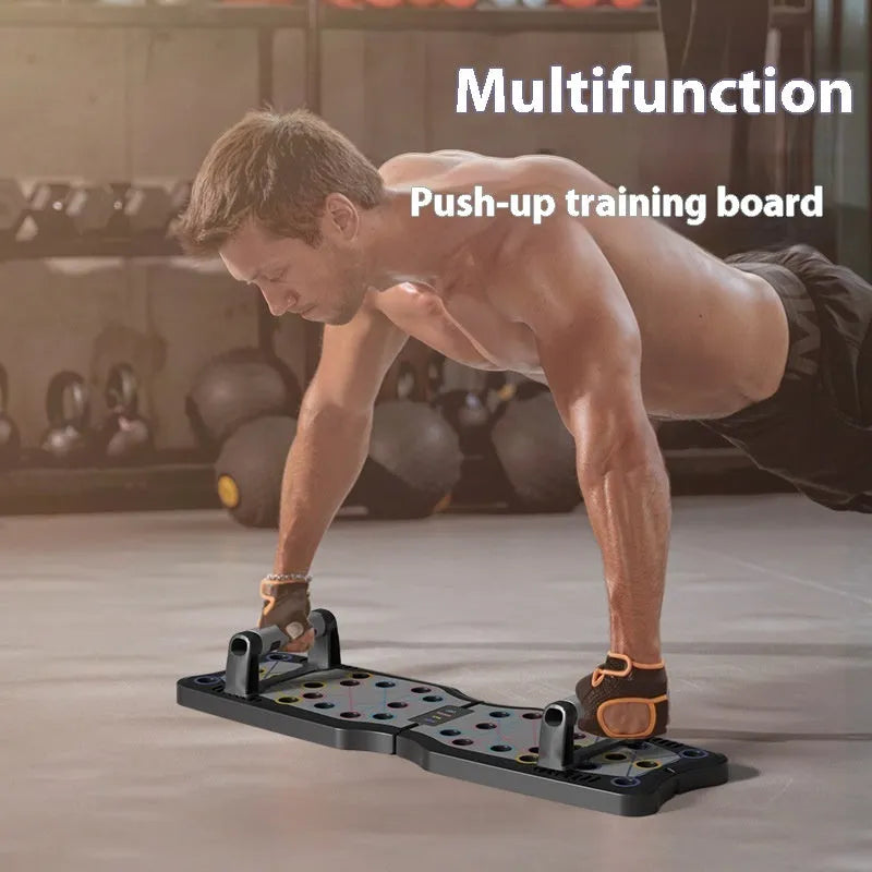 ABS push up support plate fitness equipment for chest shoulder back arm training in four colour options