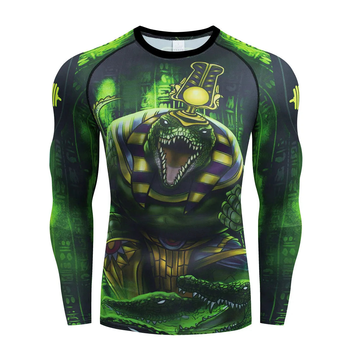 Men's slim-fit ZF016 polyester sports suit set for outdoor running and fitness activities