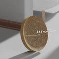 Large round cardboard cat scratching board with moving ball toys and replaceable core