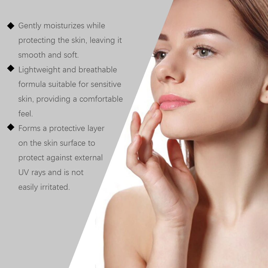 Not oily moisturizing refreshing isolation protective cream 70g jar with collagen and coffee extract
