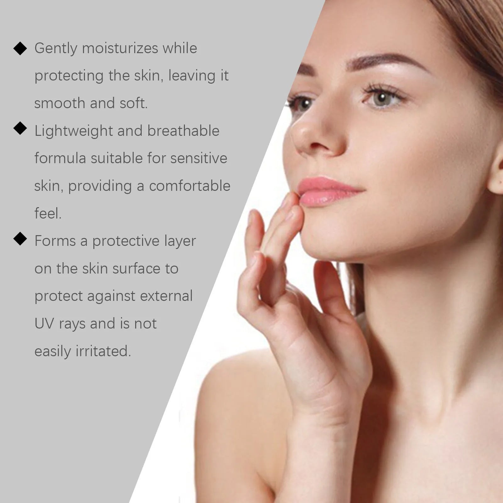 Not oily moisturizing refreshing isolation protective cream 70g jar with collagen and coffee extract
