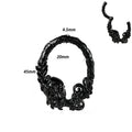 Copper sharp cone round magnet ear extender in one of eight colour styles.