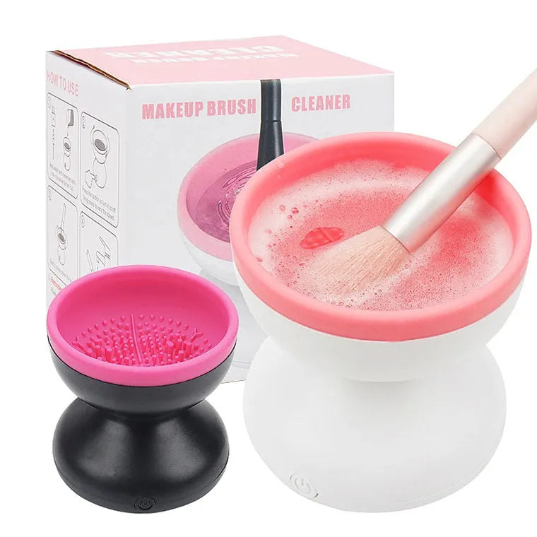 Electric makeup brush cleaner machine 80r/min portable USB