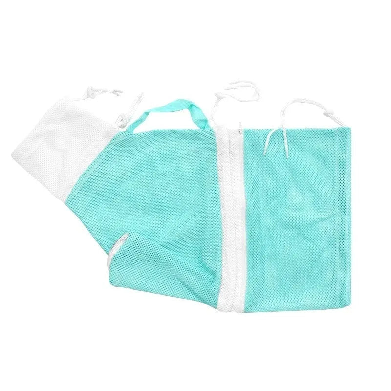 Upgraded fifth generation cat grooming bag in grey white colour with detachable design