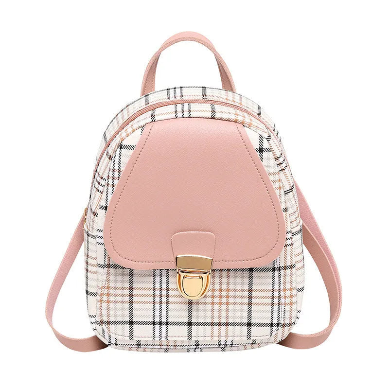 Diagonal one shoulder phone bag in PU fabric available in black, blue, brown, pink, and red colours.