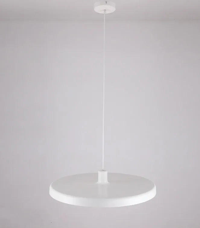 Aluminium alloy ceiling chandelier light for café or restaurant in black or white colour.