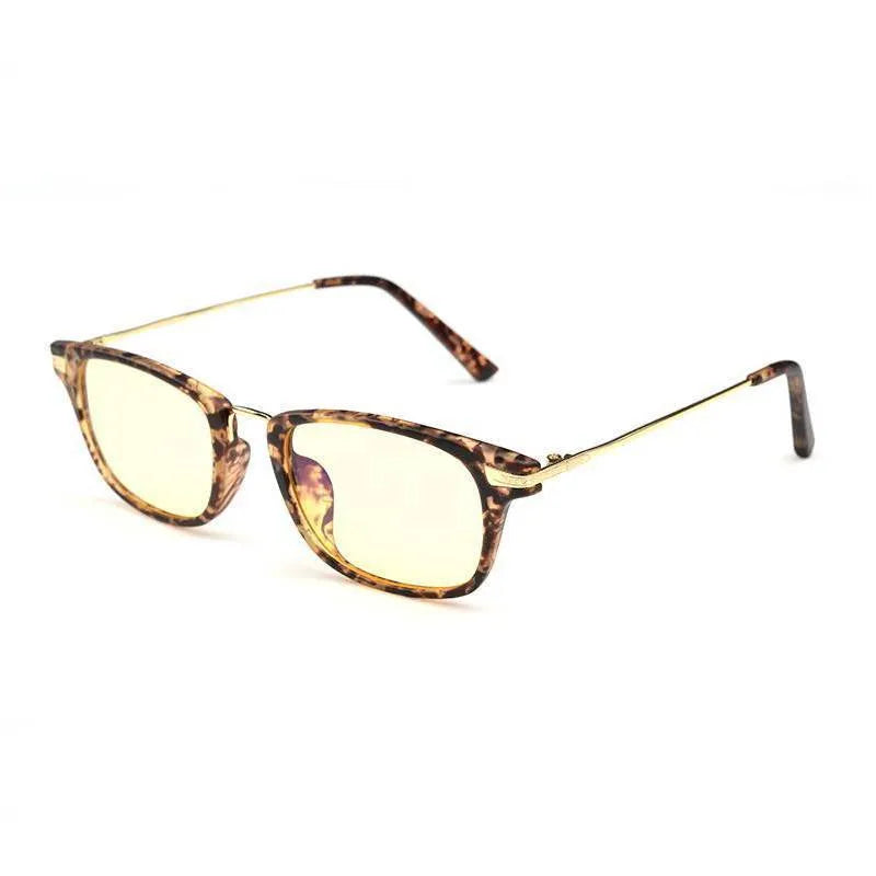 Anti blue light glasses with TR90 frame in Bright Black colour, full frame, unisex design