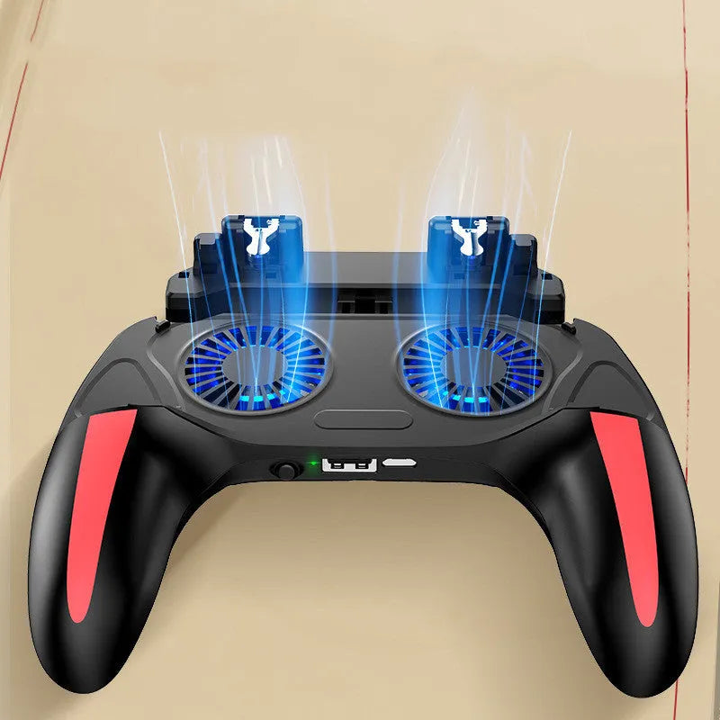 H10 mobile game controller for Android smartphones with touch screen and 5000mAh battery option.