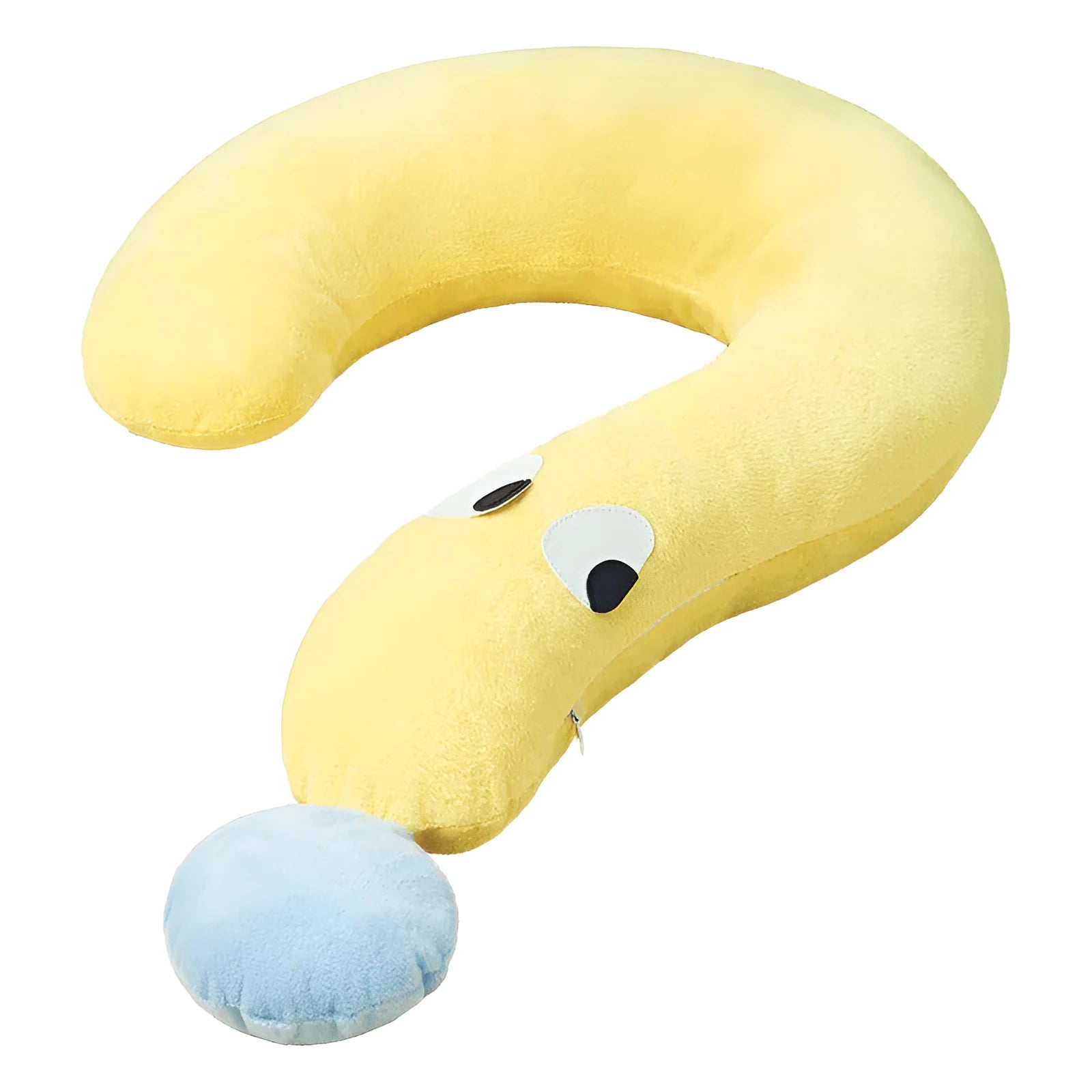 Blue or yellow rectangular pet pillow measuring 62 cm by 39 cm for small dogs and cats.