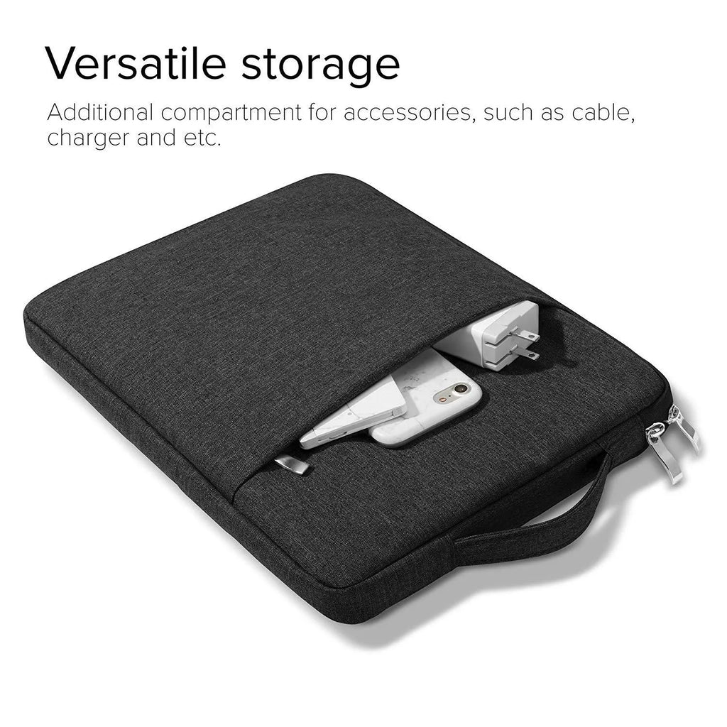 Canvas tablet leather case handbag bag for iPad Pro 12.9-inch in four colour options