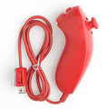 Nintendo Wii left and right wireless gamepad controllers with infrared sensor in multiple colour options