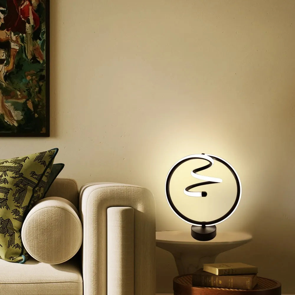 Black musical note shaped Bluetooth remote control night light with RGB lighting