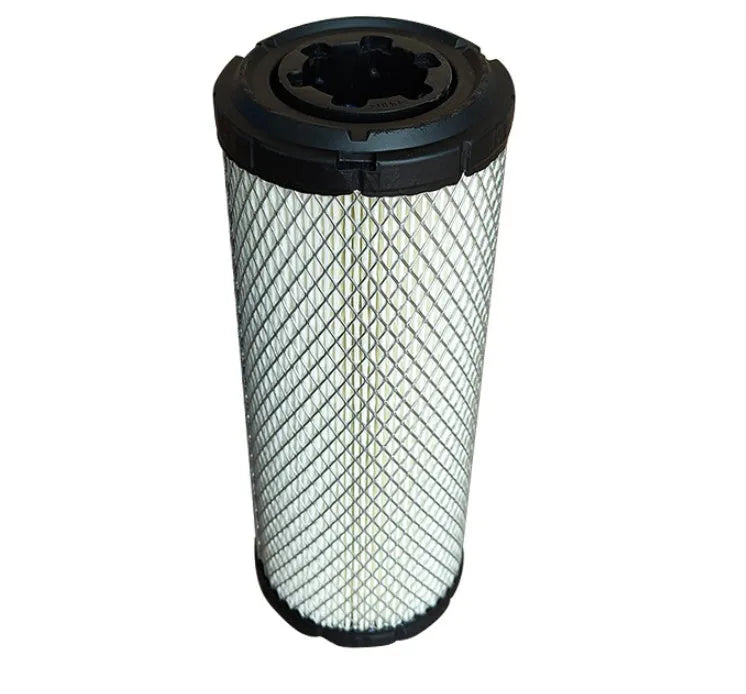 Donaldson engine air filter model 1027 with 106cm diameter dimensions showing folding filter element construction