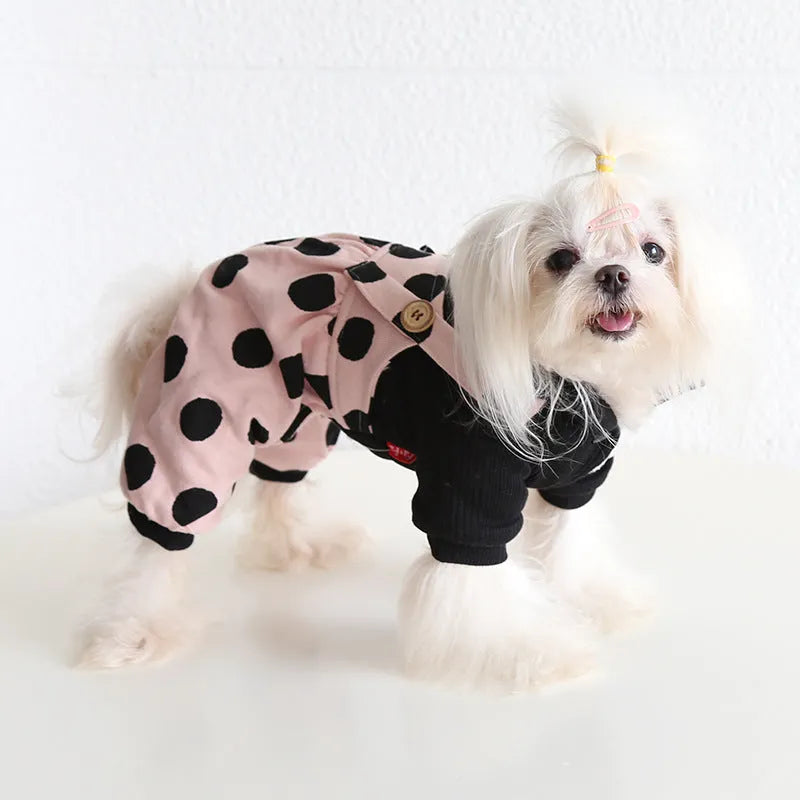 Petstyle couple pet clothing outfit in cloth fabric available in sizes XS to XL