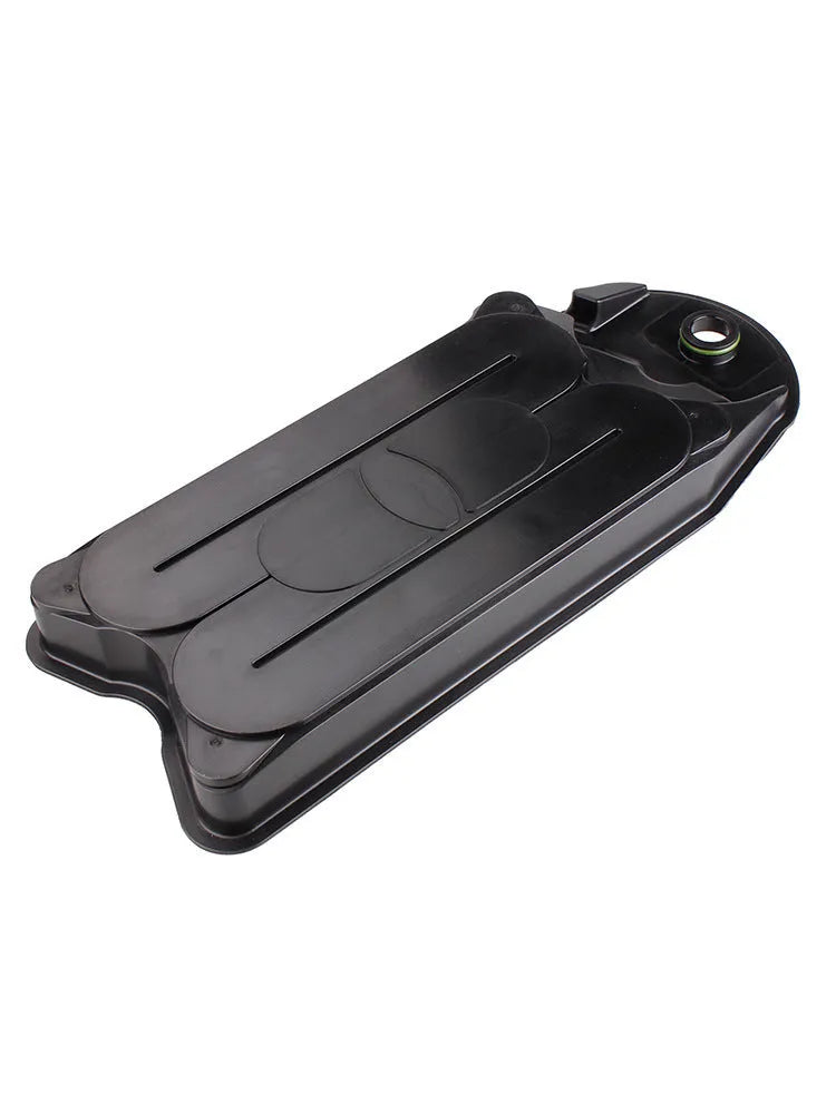 Black automotive ventilation filter for Ram trucks with Cummins diesel engines