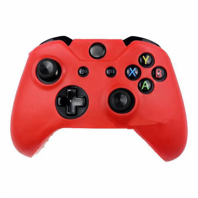 XBOX ONE gamepad with a transparent silicone protective case in various colour options.