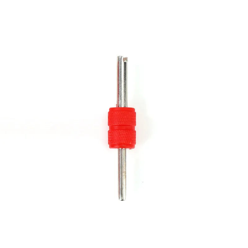 Single-head aluminium alloy twist valve wrench with chrome-plated finish