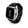 Z01 smart watch with 1.54 inch touchscreen display shown in black colour