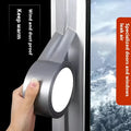 High adhesive windproof tape roll showing silver grey, transparent, and white colour options for window and windshield sealing