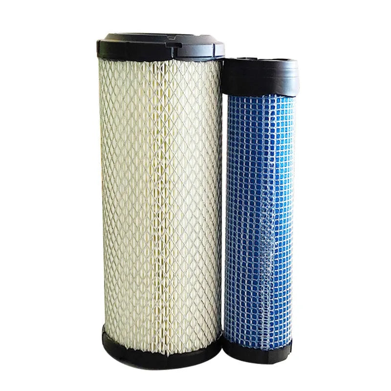 Donaldson engine air filter model 1027 with 106cm diameter dimensions showing folding filter element construction