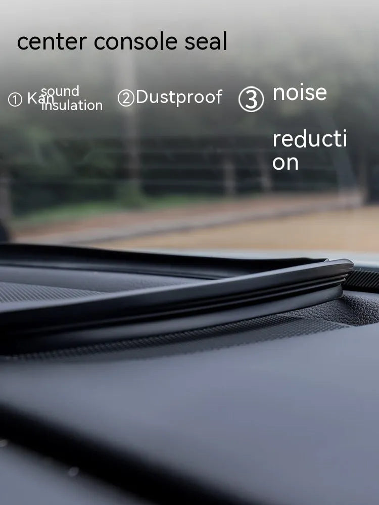 Outlander dashboard soundproof seal strip showing 1.6m silicone length with six card slots