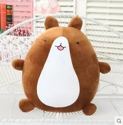 Cute creative plush toy brown bear 40cm super soft short plush PP cotton filling