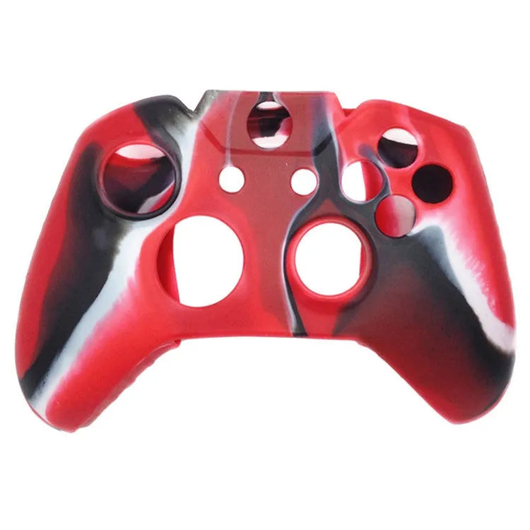 XBOX ONE gamepad with a transparent silicone protective case in various colour options.