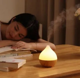 Asakusa wood grain style 100ml ultrasonic essential oil aroma diffuser and humidifier.
