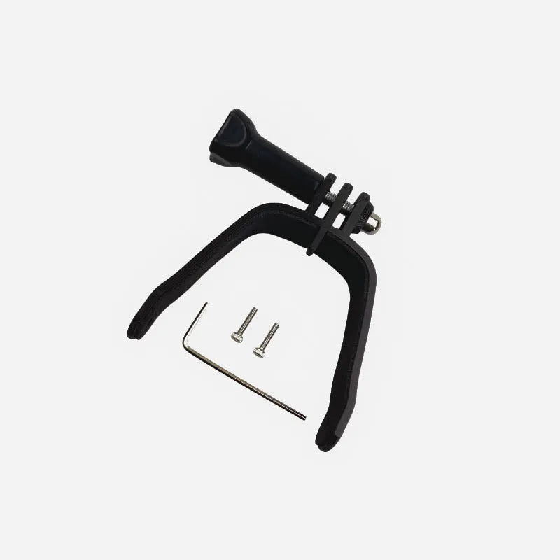 3D printed FPV drone expansion bracket for GoPro-compatible action cameras with soft sponge contact protection
