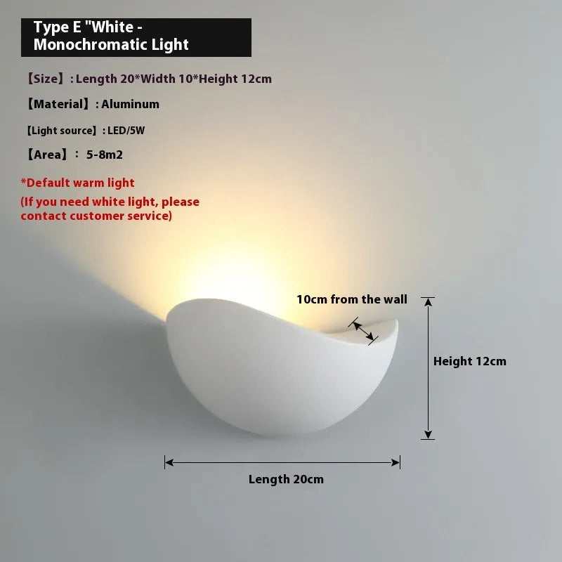 Black bird's nest design LED lamp with IP65 waterproof rating for courtyard and bedroom use