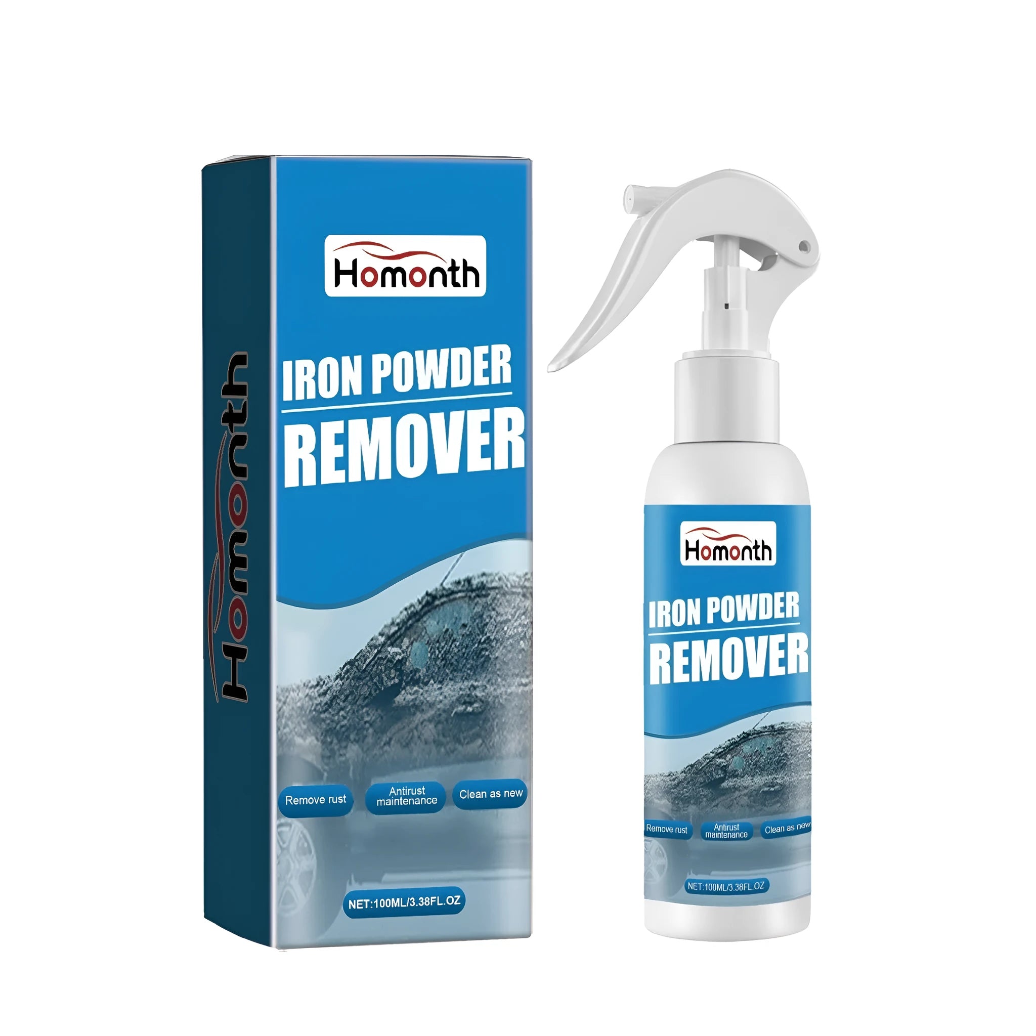 Automobile anti rust spray can 100 ml water-based formula for vehicle metal protection