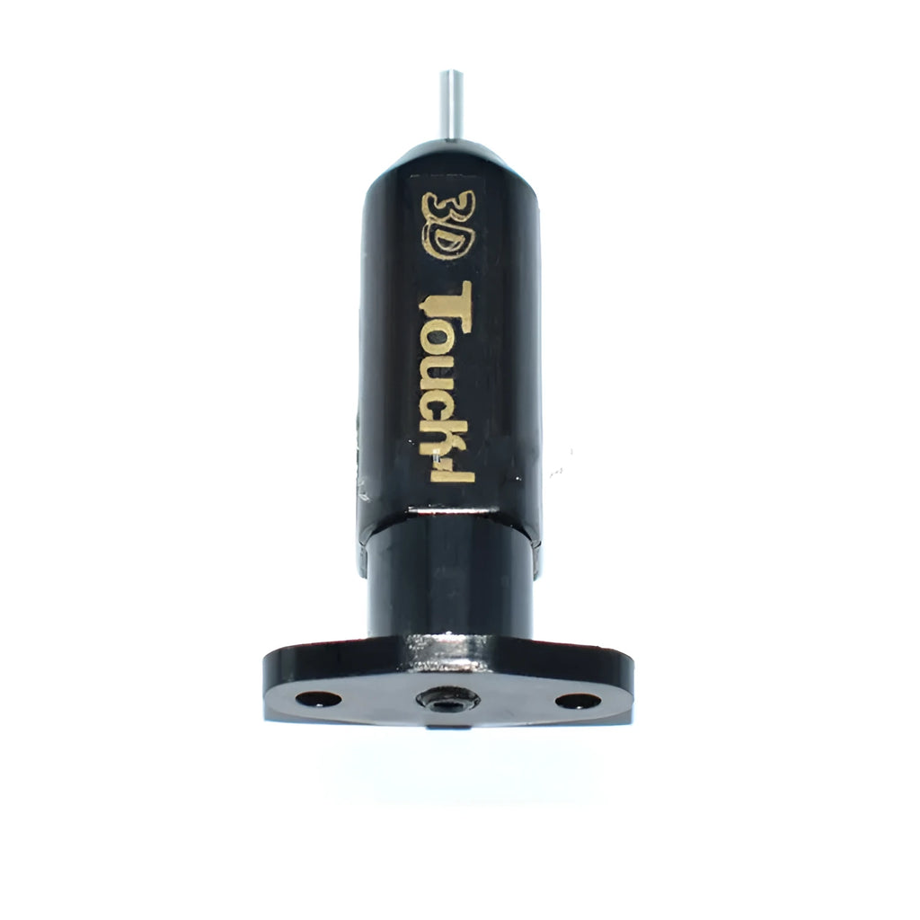 3D Touch sensor for 3D printer auto bed levelling, black plastic probe with dimensions 20 by 10 by 3.7 cm