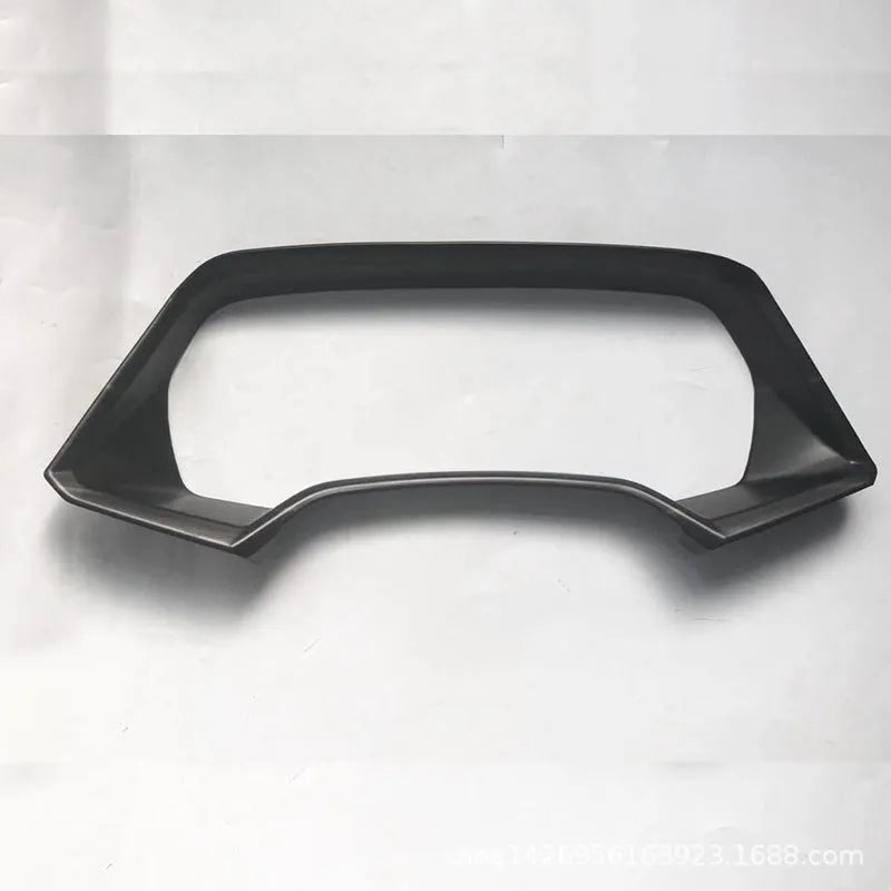 ABS plastic dashboard decorative frame for BMW X5L in carbon fibre and peach wood finishes
